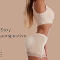 thumbnail image 6 of LNWUY Womens Fake Buttocks Underwear Seamless Butt Lifter Briefs Control Panties Hip Enhancer Underwear Shapewear Boyshort Beige L, 6 of 9
