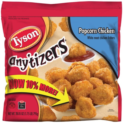 Tyson Any'tizers Popcorn Chicken, 28.05 oz Walmart Inventory Checker