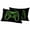 Green, variant on Green Game Controller Outdoor Pillow Covers 20"x12" Set of 2,Waterproof Throw Pillow Covers for Patio Furniture,Modern Art Gaming Handheld Black Decorative Cushion Pillowcases for Garden Couch Sofa