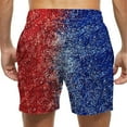 thumbnail image 5 of Pitauce Mens Swim Trunks 4th of July Patriotic Beach Vacation Shorts Quick Dry Casual Drawstring Board Shorts Swim Bathing Suit (Available in Big & Tall, S-5XL), 5 of 6