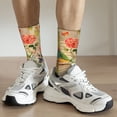thumbnail image 6 of KLL Vintage Bird Print Cool Socks Men's Women's Crew Socks Funny Crazy Novelty Stockings, 6 of 6