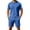 Light Blue, variant on hotojiny Mens Short Sets 2 Piece Outfits Casual Summer Tracksuits Fashion Short Sleeve T Shirt and Shorts Set Sweatsuit(White,X-Large)