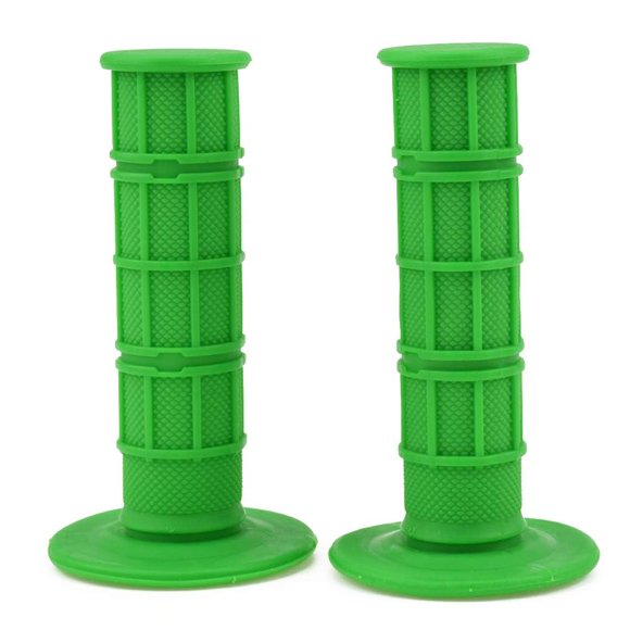 HIAORS 7/8" 22mm and 24mm Universal Motorcycle Grips Hand Grips Compatible with Kawasaki KX65 KX85 KX125 50cc 110cc 70cc Pit Dirt Bike Motocross Parts Green