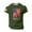 Red, variant on Yiaimeir Men's Patriotic T-Shirt With Distressed American Flag Print Proud to Be American Short Sleeve Tee Streetwear,Size M-3XL