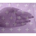 thumbnail image 4 of oneOone Viscose Chiffon Fabric Plus Sign Kasuri Print Sewing Fabric BTY 42 Inch Wide, 4 of 4