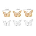 thumbnail image 3 of Labymos 12 Pcs Autocollants Muraux en Forme de Papillon, Autocollants Découpés 3D pour Réfrigérateur, 3 of 8