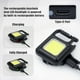 thumbnail image 2 of Mini luces LED de inspección de trabajo, luz de trabajo portátil recargable, llavero pequeño, linternas impermeables para reparación de Camping, iluminación de emergencia JAMW Sencillez, 2 of 5