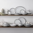 thumbnail image 4 of Noritake Vaisselle Ensemble de 50 Pcs, Service pour 8 collection Crestwood Platinum, 4 of 4