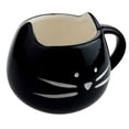 thumbnail image 3 of Taza de Céramica con Cara de Gato Gatito Negro HappyWare Taza Cara Gato, 3 of 3