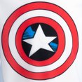 thumbnail image 3 of Marvel Avengers Captain America Toddler Boys Pullover Rash Guard Toddler to Big Kid, 3 of 5