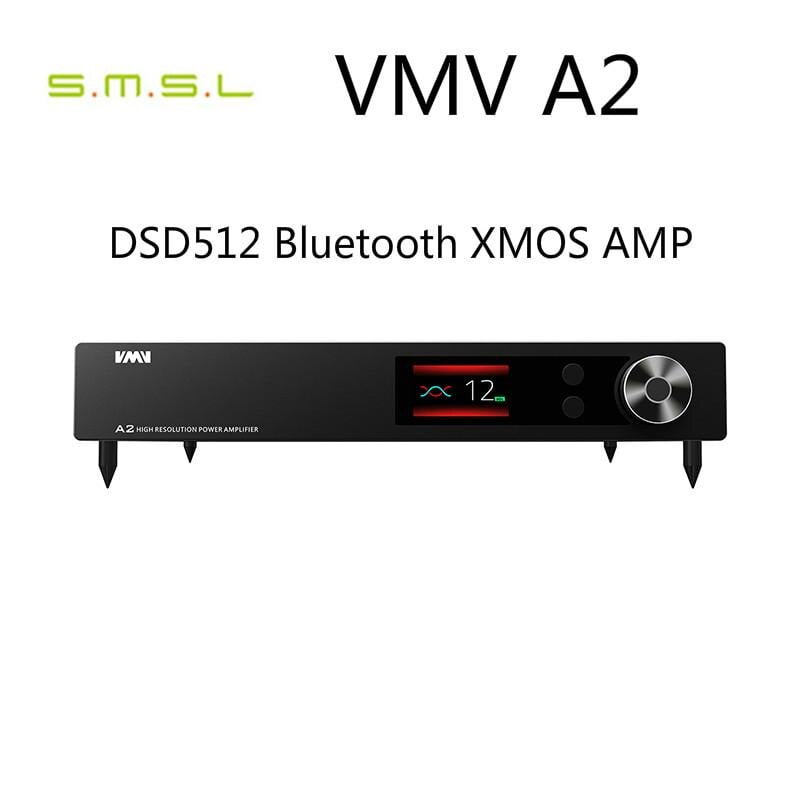 SMSL VMV A2 Power Amplifier Support 32Bit/768kHz DSD512 Maximum Power