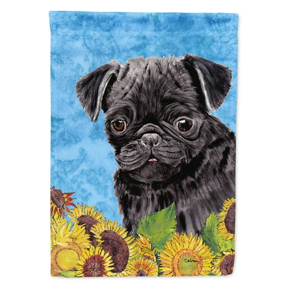 Carolines Treasures SC9062-FLAG-PARENT Pug Flag multicolor