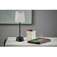 thumbnail image 2 of Adesso Bobby 14" 1-Light Touch Dimmer Rechargeable LED Cordless Indoor Outdoor Table Lamp, 2 of 6