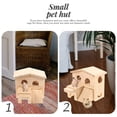 thumbnail image 3 of Chinchilla Cage Accessories Hamster Castle Small Pet Hut Hamster Platform, 3 of 9