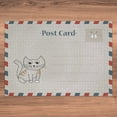 thumbnail image 5 of Ambesonne Postcard Jigsaw Puzzle Durable Cardboard, Kitten Concept Lettercard, 1000 pcs, Pale Eggshell Paprika, 5 of 5