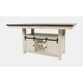 thumbnail image 4 of Jofran Madison County Rustic Reclaimed Pine Farmhouse Adjustable Height 72" Dining Table, 4 of 10