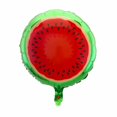 thumbnail image 3 of (Modelo popular) Globo De Aluminio De Frutas De 18 Pulgadas Melocotón Sandía Kiwi Fresa Naranja Piña Verano Fiesta Decoración Suministros Niños Pelota De Juguete, 3 of 3