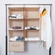 thumbnail image 4 of Organizador de ropa Inteprter Armario colgante multicapas 3 Capas Beige, 4 of 6