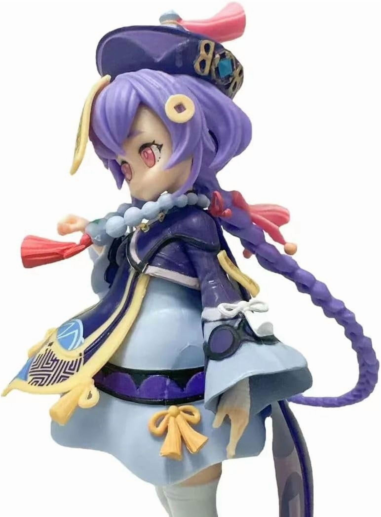 Newly Genshin Impact Figures, Qiqi Figure Statue 17cm/6.7inch PVC Character Figurine Cosplay Action Figures Model Collectible Anime Fans