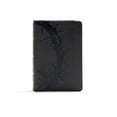 thumbnail image 1 of KJV Grande Impression Bible de Référence Compacte , Toucher Cuir Charbon, 1 of 1