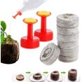 thumbnail image 1 of 200 unidades de pellet de turba comprimido inflable con el bloque de nutrición de las plántulas de los nutrientes Feliz Sencillez, 1 of 5