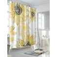 thumbnail image 3 of Shower Curtain Yellow Sunflower Shower Curtains for Bathroom, Waterproof Polyester Shower Curtain Set with Hooks, Extra Long 72" x 84" Flower Field, 3 of 6