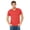 Red, variant on The Bella Canvas Unisex Triblend Short Sleeve V-Neck T-Shirt - GREY TRIBLEND - S