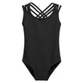thumbnail image 5 of Arshiner Girls Ballet Leotards Dance Gymnastic Outfits Crisscross Straps Sleeveless Tank Dancewear, 5 of 9