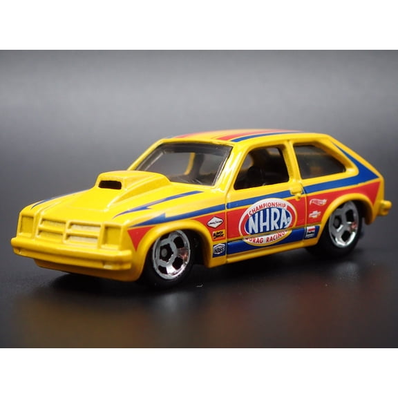 Open Box 1976 76 CHEVY CHEVROLET CHEVETTE NHRA 1:64 SCALE COLLECTIBLE DIECAST MODEL CAR