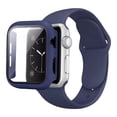thumbnail image 1 of Correa para Apple Watch de 41mm de Silicón + Case Protector de pantalla con Cristal Templado. Mamá Pulpo  Silicón con case, 1 of 4
