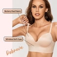 thumbnail image 2 of Sostén DOBREVA inalámbrico con relleno push-up y escote pronunciado 38D beige, 2 of 6