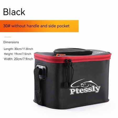 Portable EVA Fishing Bag Foldable Fishing Bucket Live Fish Box Camping Water Container Fishing Tackle Storage Bag