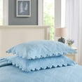 thumbnail image 5 of MarCielo 3Pcs 100% Cotton Oversized Quilt Bedspread Coverlet Set TK, 5 of 8