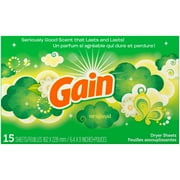Gain Dryer Sheets Original 15 ct