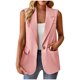 thumbnail image 2 of Puntoco Chaqueta Casual De Color Sin Mangas De Moda para Mujer Traje Pequeño De Negocios Chaqueta De Traje para Mujer Puntoco Puntoco-198, 2 of 6