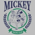 thumbnail image 2 of Mens Mickey & Friends Social Club Lightweight Hoodie, 2 of 4