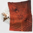 thumbnail image 6 of Yiaed Spider Web Print Dog Blankets-Cat Blanket Washable for Couch Protection,Puppy Blanket, Soft Plush Reversible Throw Furniture Protector-Small, 6 of 8