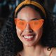 thumbnail image 4 of unbranded Gafas Sin Marco Rojas Estilo Para Vacaciones Y Eventos Sociales, 4 of 8
