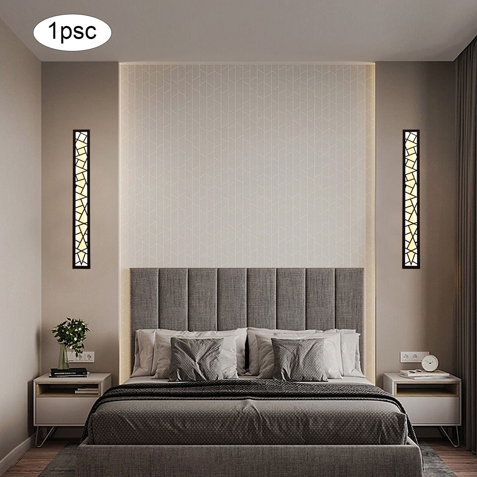 LED Wall Light Sconce Waterproof Outdoor Modern Lamp Exterior Lights Long Strip