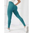 thumbnail image 1 of Pantalones de fitness sin costuras que levantan la cadera, pantalones de yoga ajustados de cintura alta con contracción abdominal y cadera color melocotón, 1 of 5