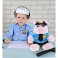 thumbnail image 6 of DolliBu Pig Police Officer Plush Toy with Cute Cop Uniform - 9 inches, 6 of 6