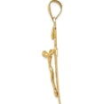 thumbnail image 2 of 14K Yellow Gold Inri Crucifix Pendant (44 X 23) Made In United States c1346, 2 of 5