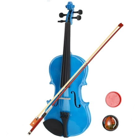 Peroptimist 4/4 Acoustic Violin Beginner Violin Full Size with Case Bow Rosin Dark Violin Kit Violin Set (Best Viola For Beginners)