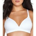 thumbnail image 2 of Women's Warner's RN0141A Invisible Bliss Cotton Wirefree Bra with Lift (White 34C), 2 of 2