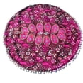 thumbnail image 2 of 43cm Round Pattern Pillowcase Bohemian Cushion Cover Floor Cushion Pillows Cover, 2 of 5