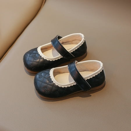 

Girls‘ Shoes 2024 Spring and Summer New Shallow Mouth Performance Children‘s Shoes All-match Style Soft Sole Single-layer Shoes