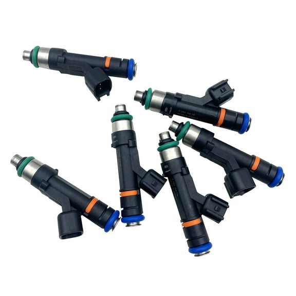 6x Fuel Injectors 0280158119 Set for Jeep Wrangler 3.8L for Dodge Grand Caravan 3.3L and 3.8L 2008-2010