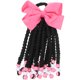 thumbnail image 1 of ColoMX Trenzas Extensión del cabello Bowknot grande Reemplazo de cola de caballo con cuentas Trenzado Cola de caballo, 1 of 7