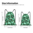 thumbnail image 3 of Bingfone Sea Turtle Drawstrings Backpacks Bags for Men Women Gym Drawstrings Bag-Small, 3 of 8