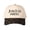 Leopard print, variant on Gothic font I COULD BE A MEANER Letter Embroidered Color Block Trucker Hat Unisex Adjustable Cotton Breathable Fashion Cap for Travel Daily Wear